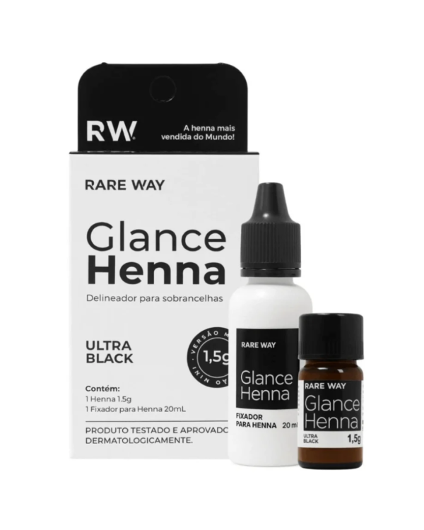 Henna Glance Mini - Ultra Black 1,5g