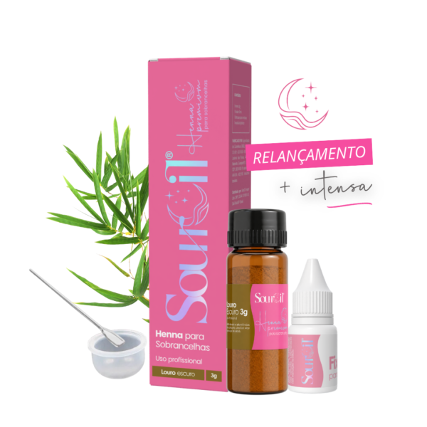 Henna Sourcil -  Loiro escuro