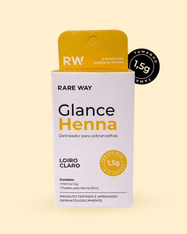Henna Glance Mini - Loiro Claro 1,5g