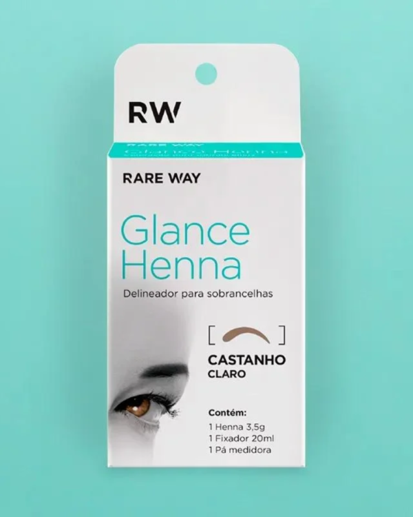 Henna Glance - Castanho Claro 3,5g