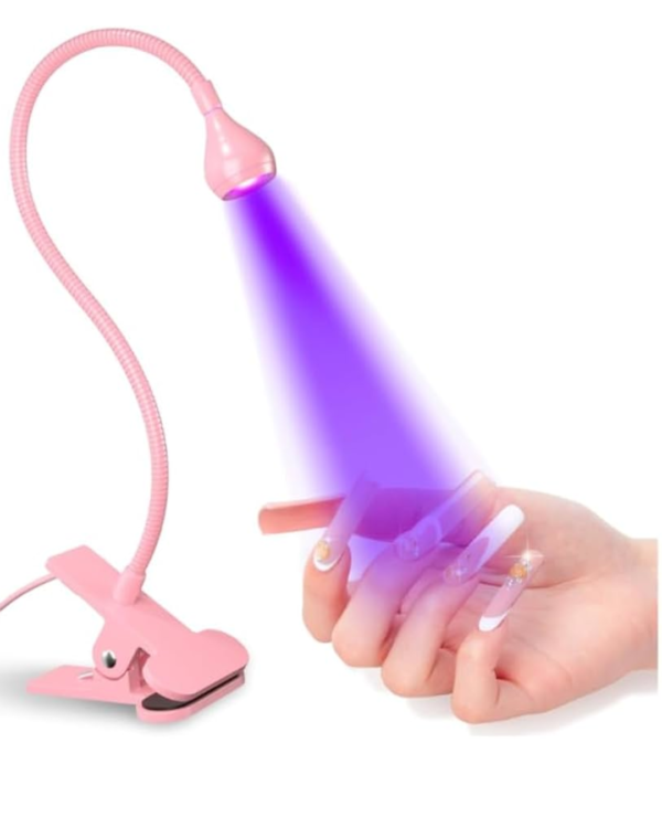 Luminaria UV de Mesa Pink Clip On