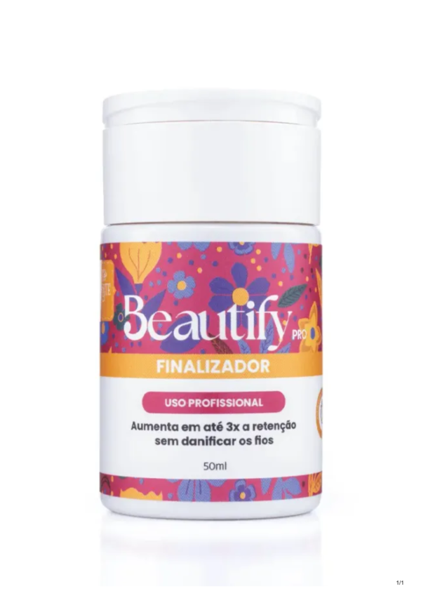 Finalizador Beautify Pro para Extensão de Cílios - 50ml