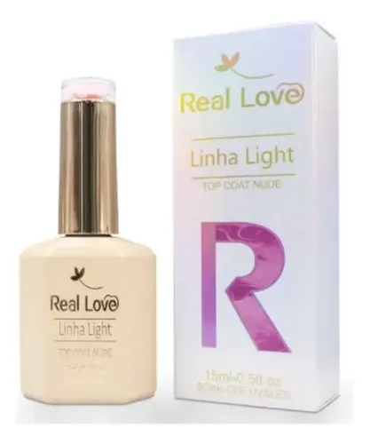 Top Coat Light Nude - Real Love