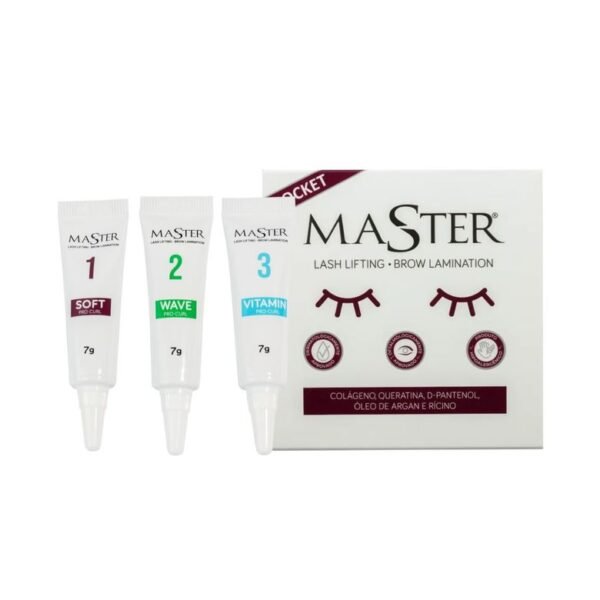 Kit Master Lash Lifting e Brow Lamination Pocket