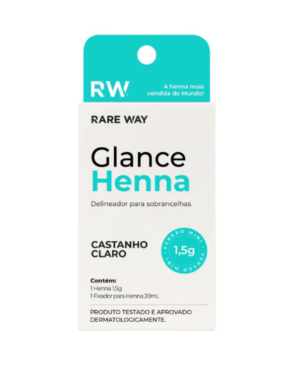 Henna Glance Mini - Castanho Claro 1,5g
