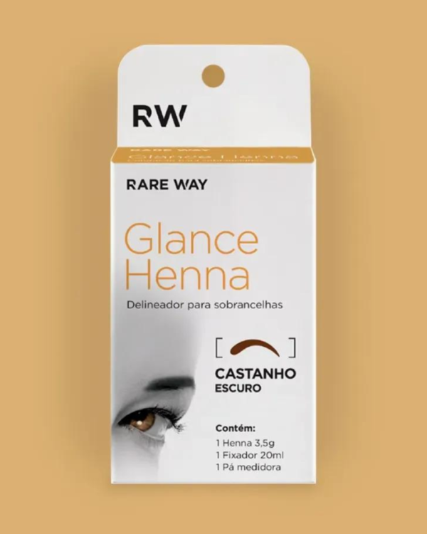 Henna Glance - Castanho Escuro 3,5g