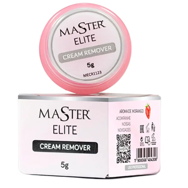 Removedor de Cola Master Elite Cream Remover de Extensão de Cílios - 5g