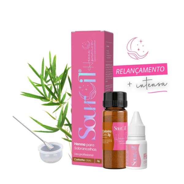 Henna Sourcil- Castanho Claro