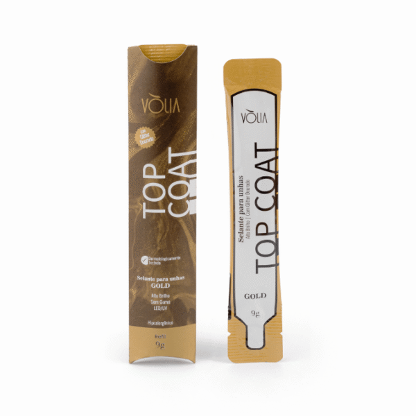 Top Coat Gold Refil 9g - Volia