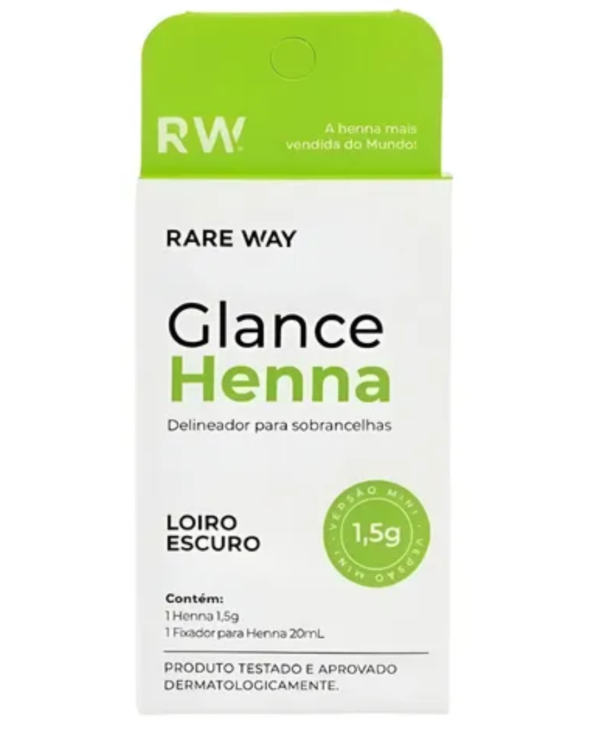 Henna Glance Mini - Loiro Escuro 1,5g